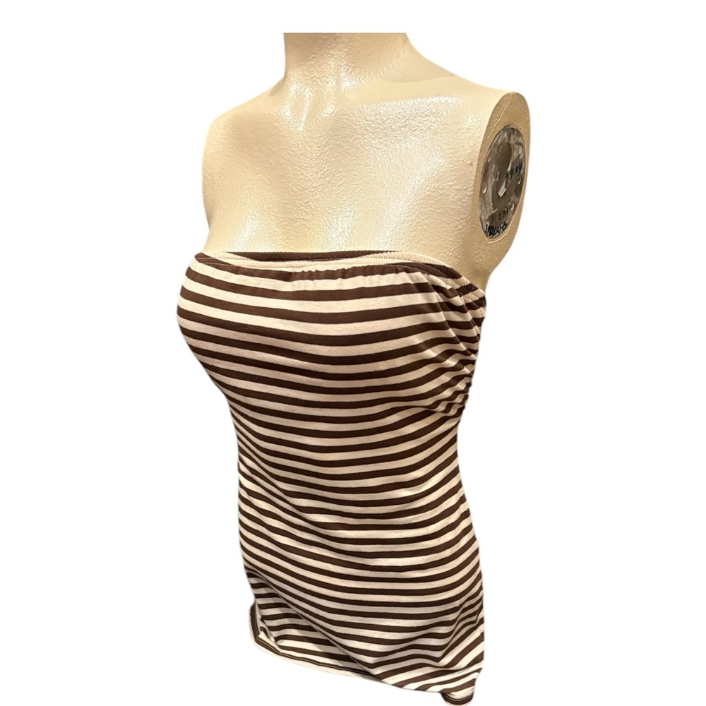 Derek Heart Cream Tube Top
